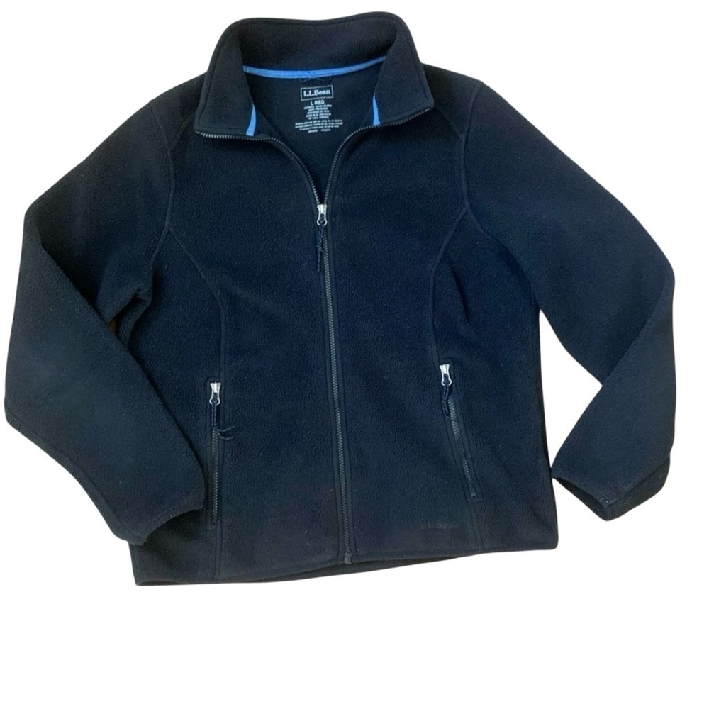 L.L. Bean Women’s Full Zip Black Jacket Size L